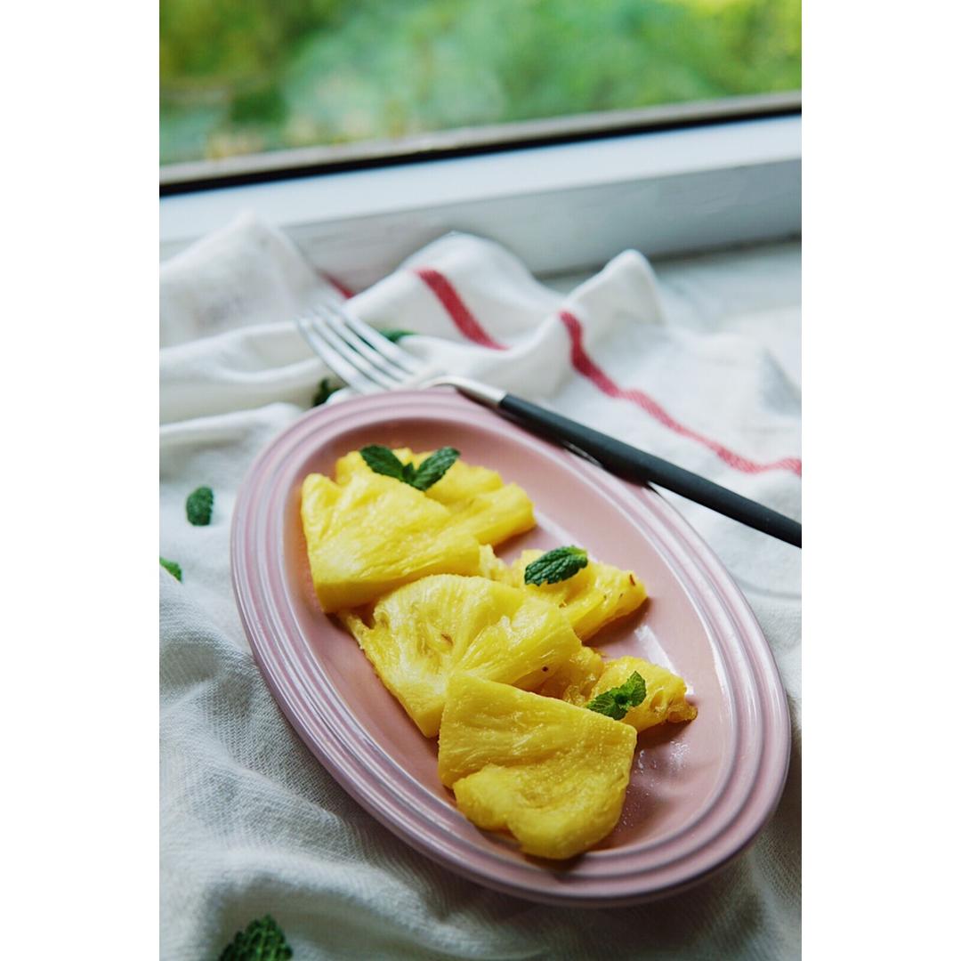 蜜汁烤菠萝【北鼎烤箱食谱】