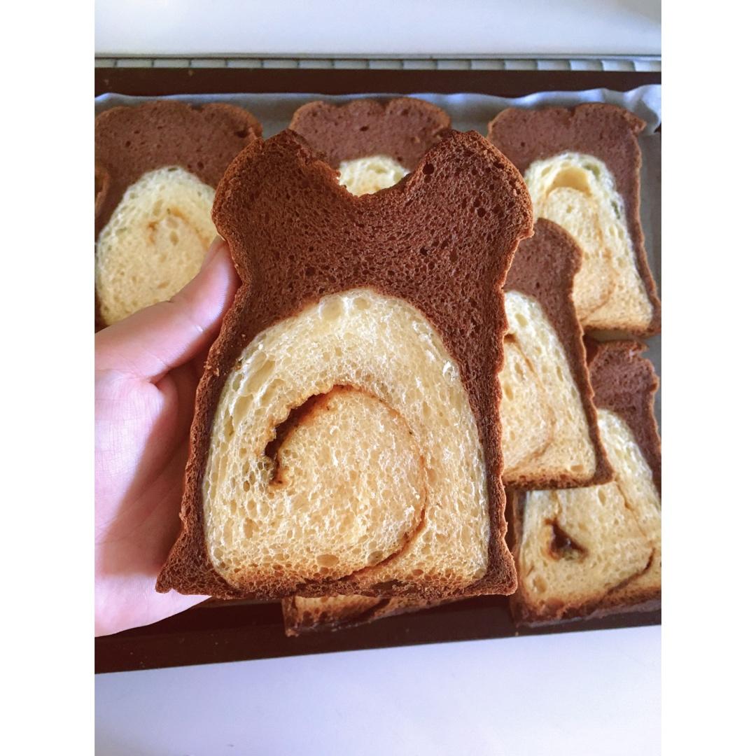 😍超柔软的巧克力黑钻吐司