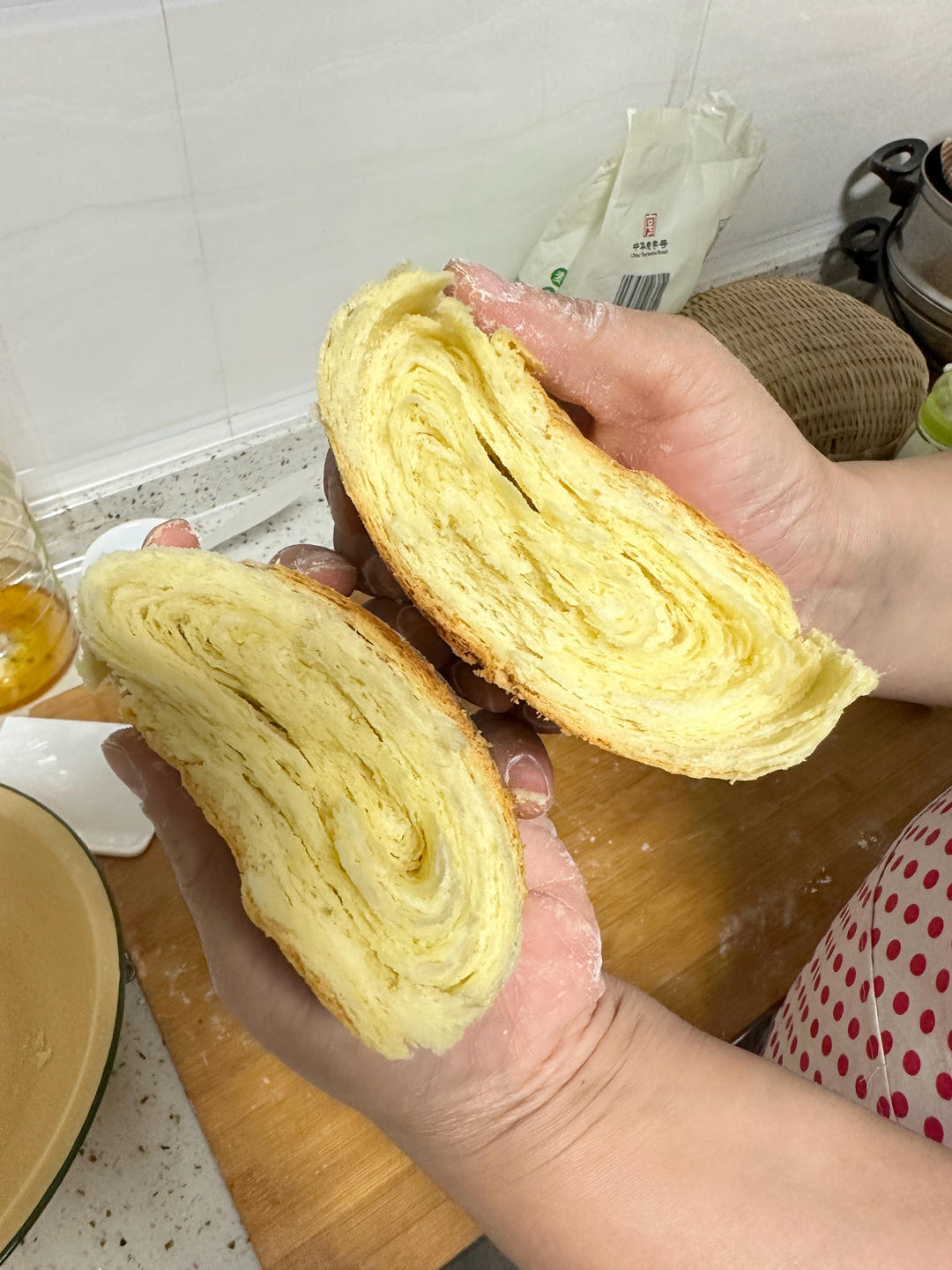 纯奶手撕吐司的做法 步骤1