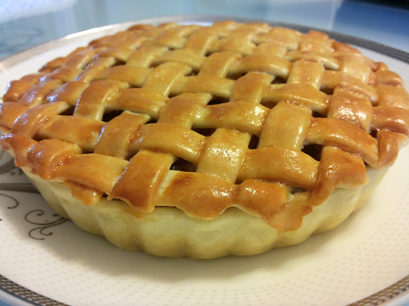 董财宝做的苹果派