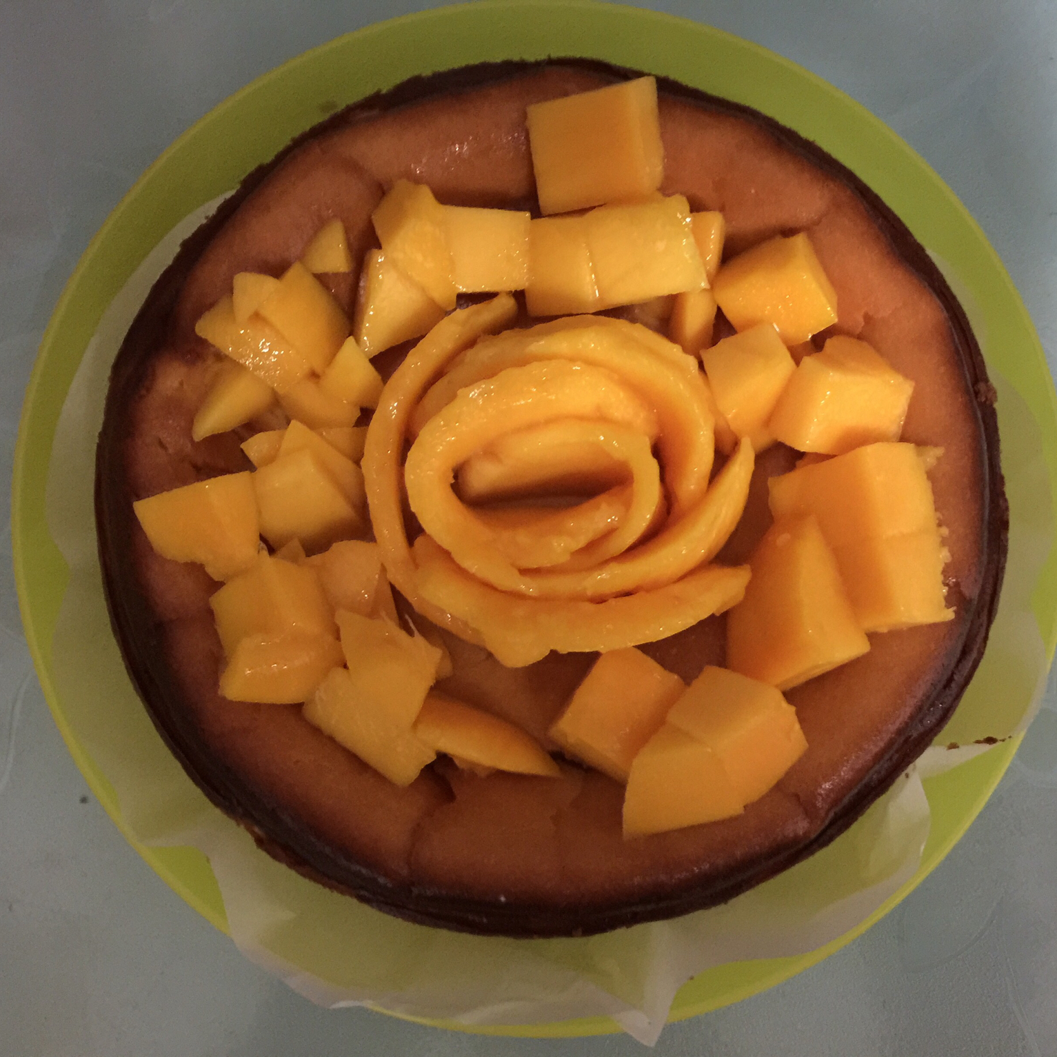 《Tinrry下午茶》教你做烤蓝莓重芝士蛋糕（6寸配方）