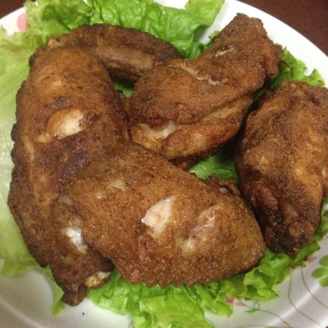 香辣炸鸡翅