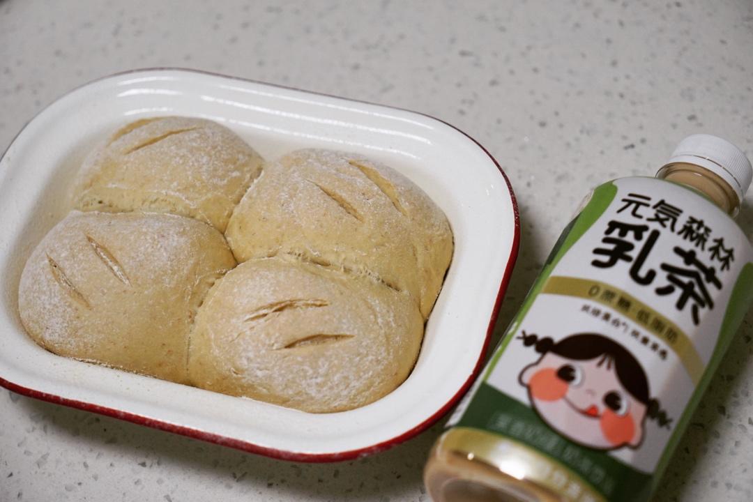 元气奶茶芋泥麻薯排排包