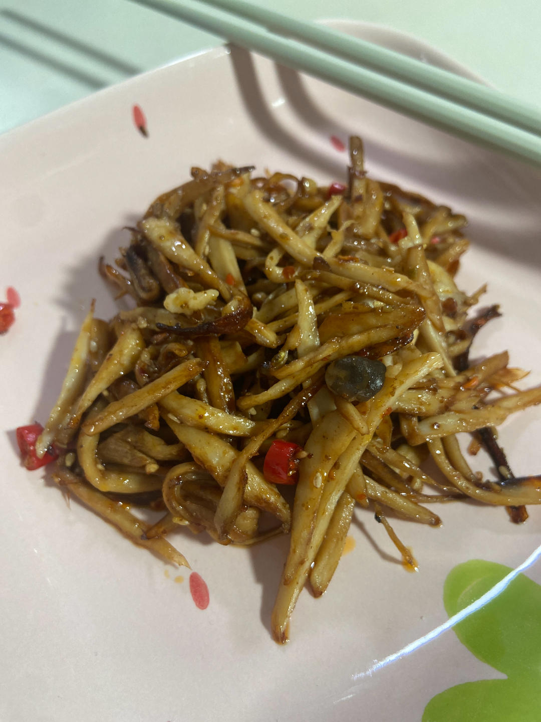 越嚼越香‼️比肉还要好吃👉干煸孜然杏鲍菇
