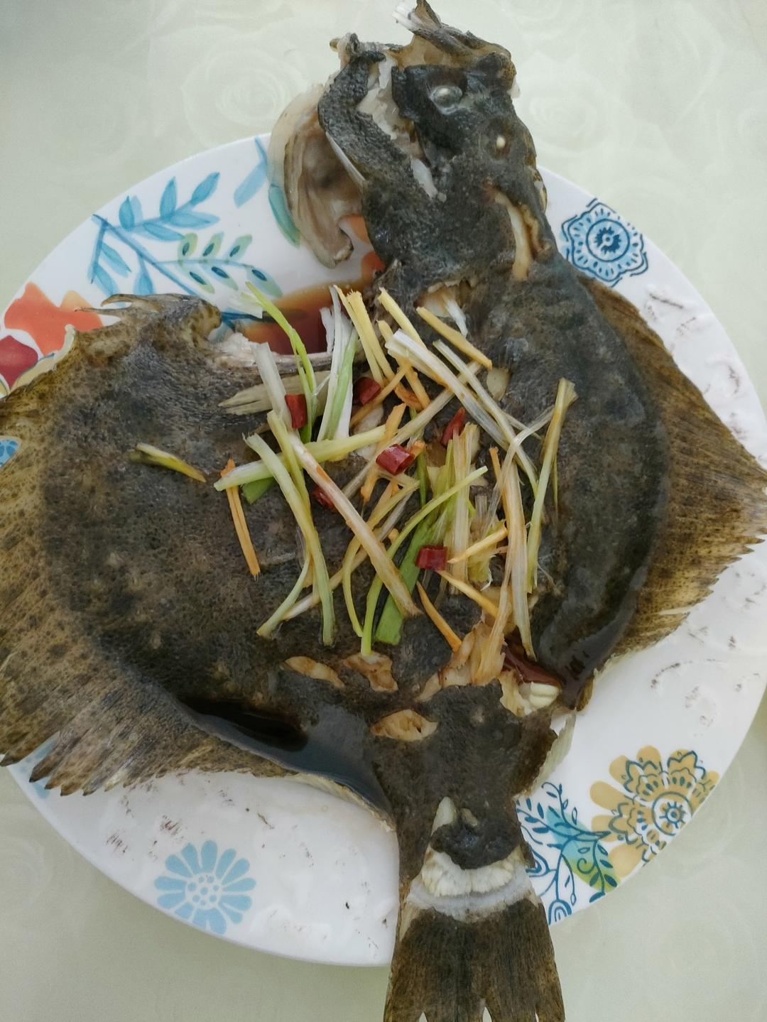 清蒸多宝鱼