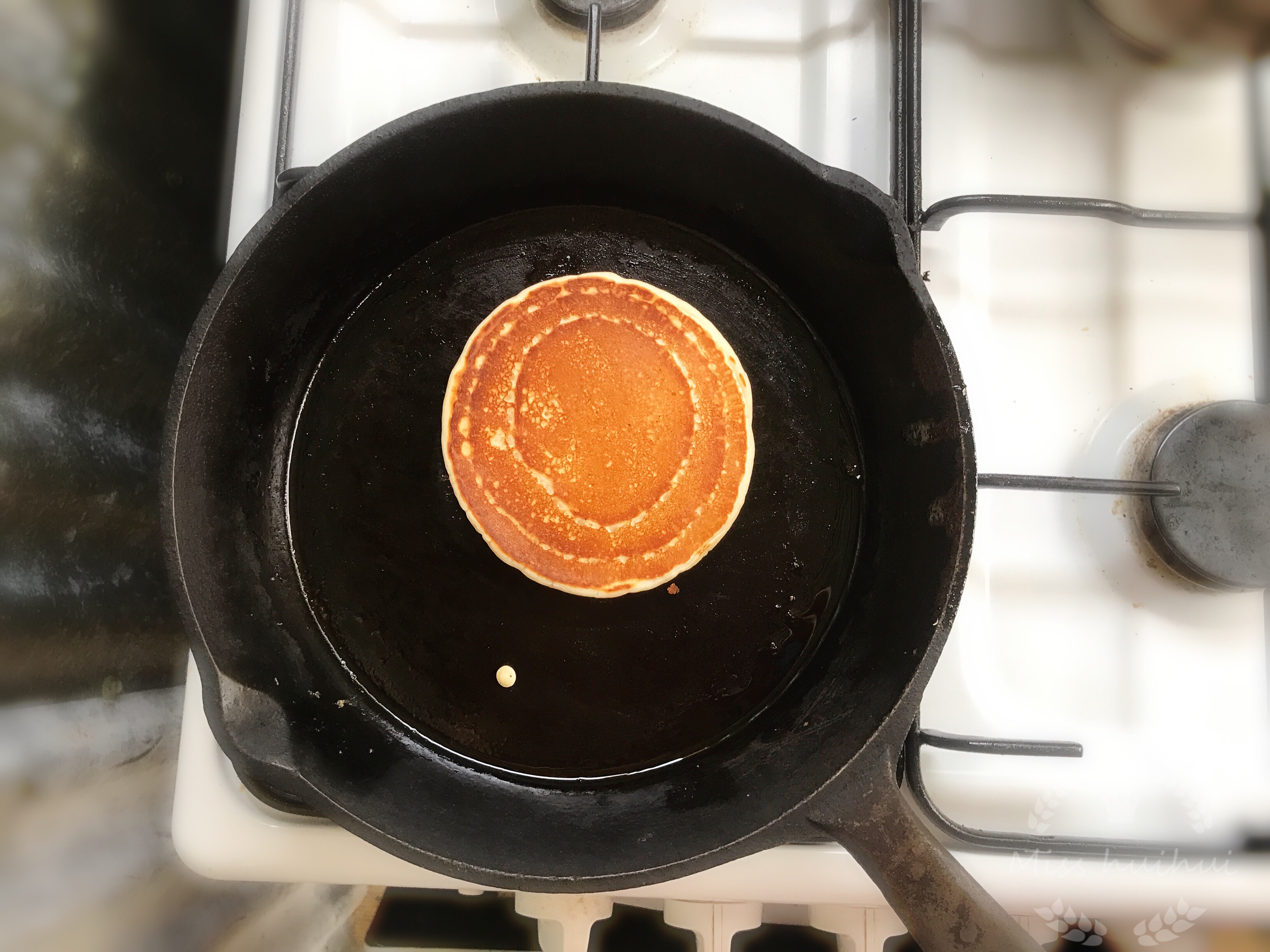 家庭版《pancake》西式早餐 松饼君的做法 步骤5