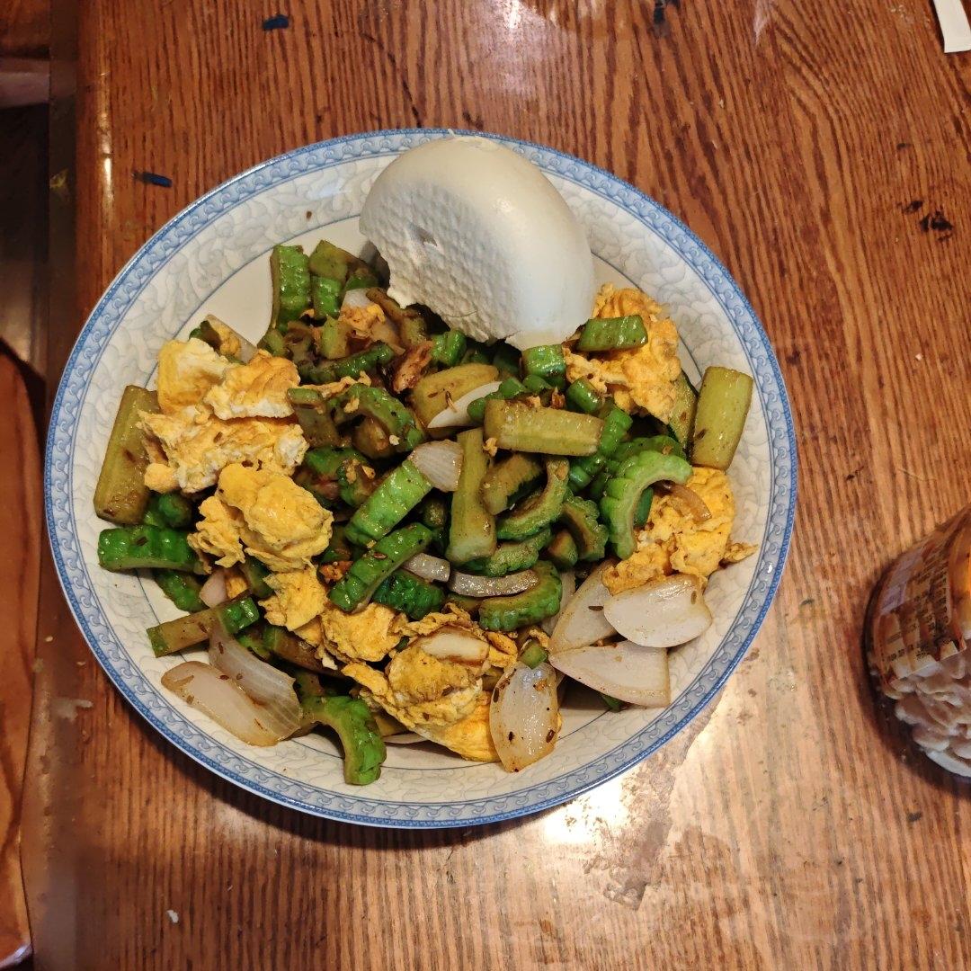 下火🔥菜苦瓜炒蛋