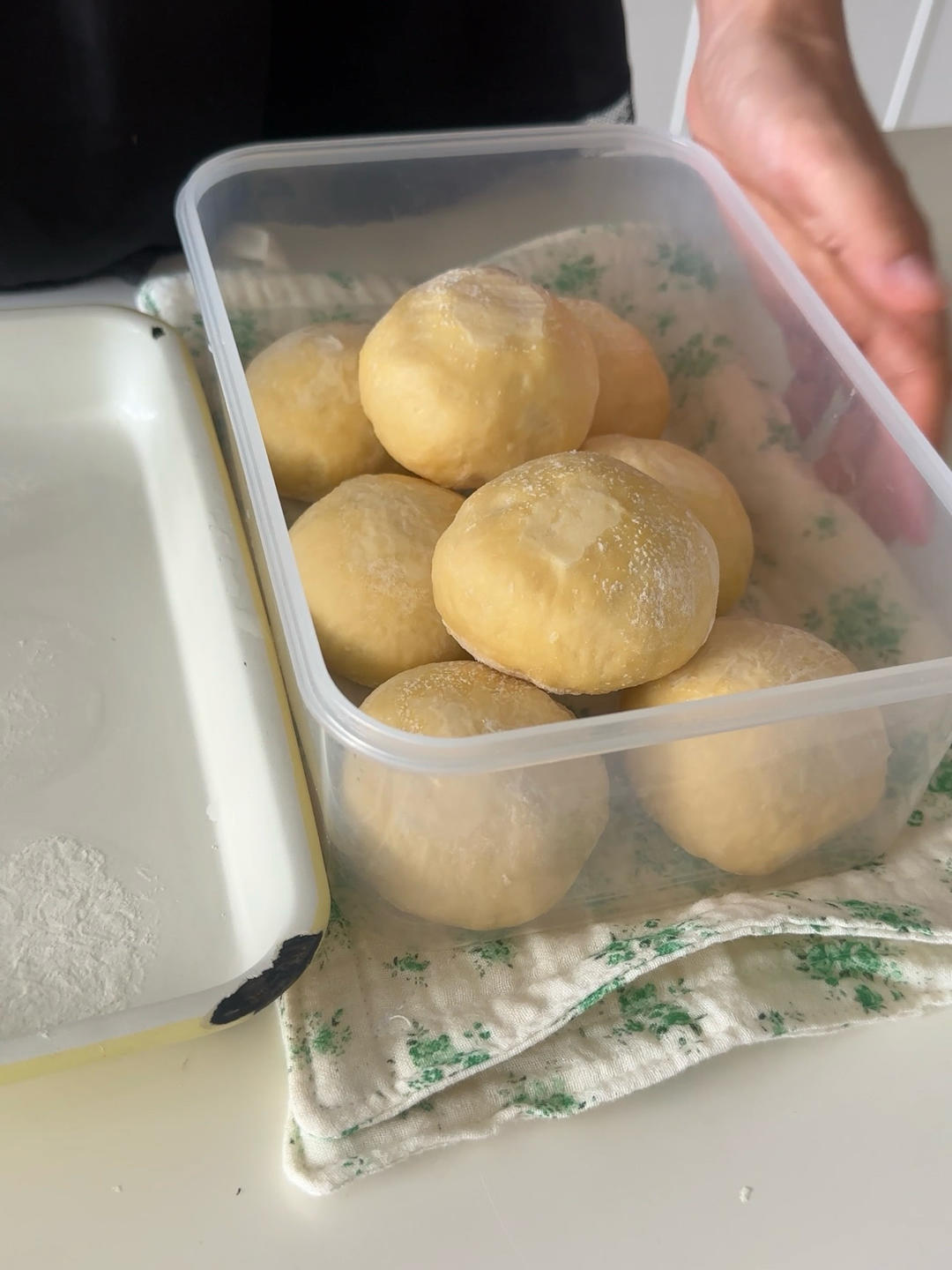 纯奶手撕吐司的做法 步骤1