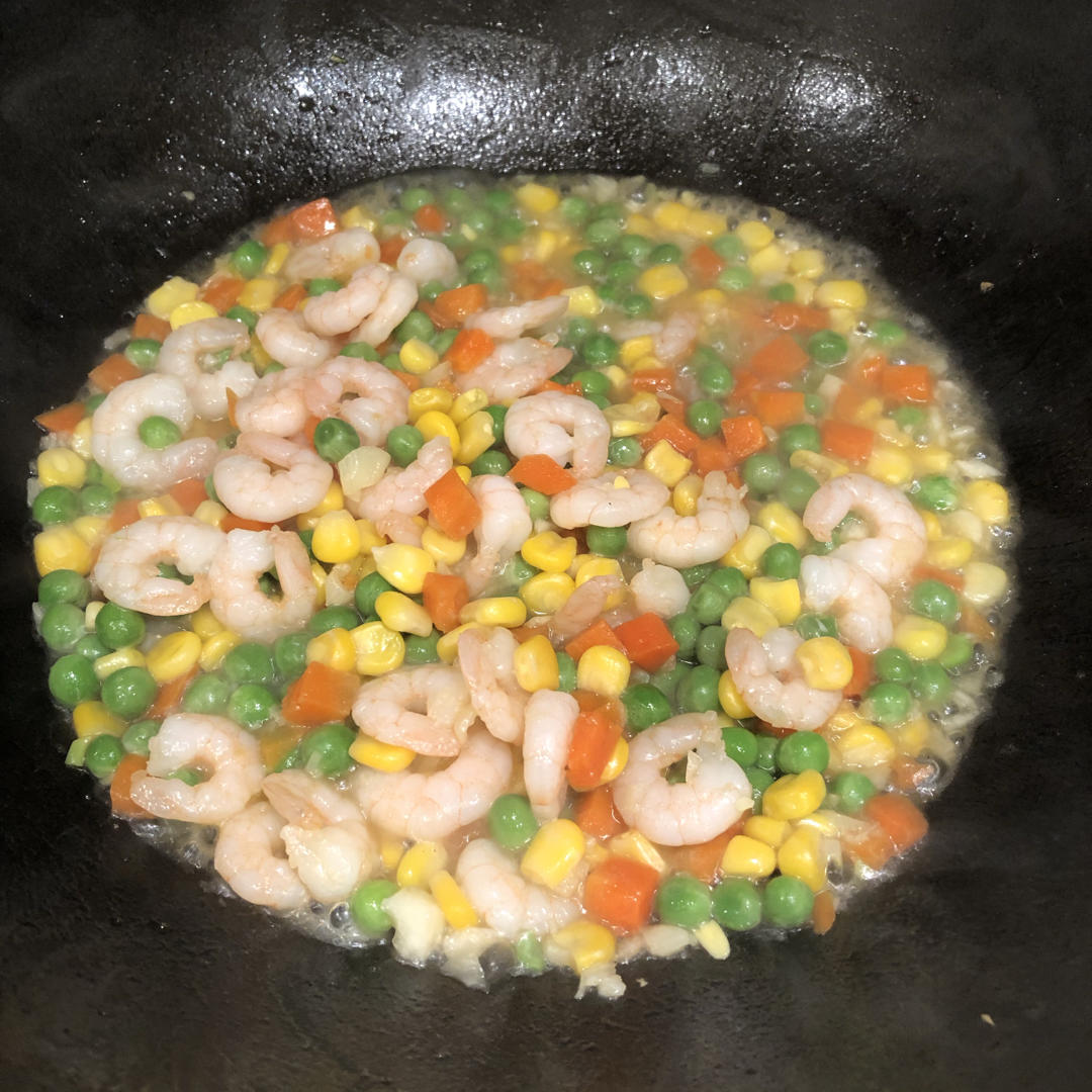 虾仁青豆