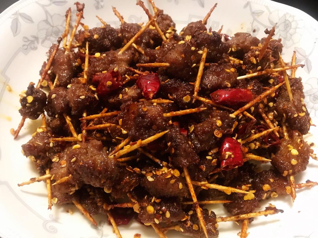 牙签牛肉 道地湖南味