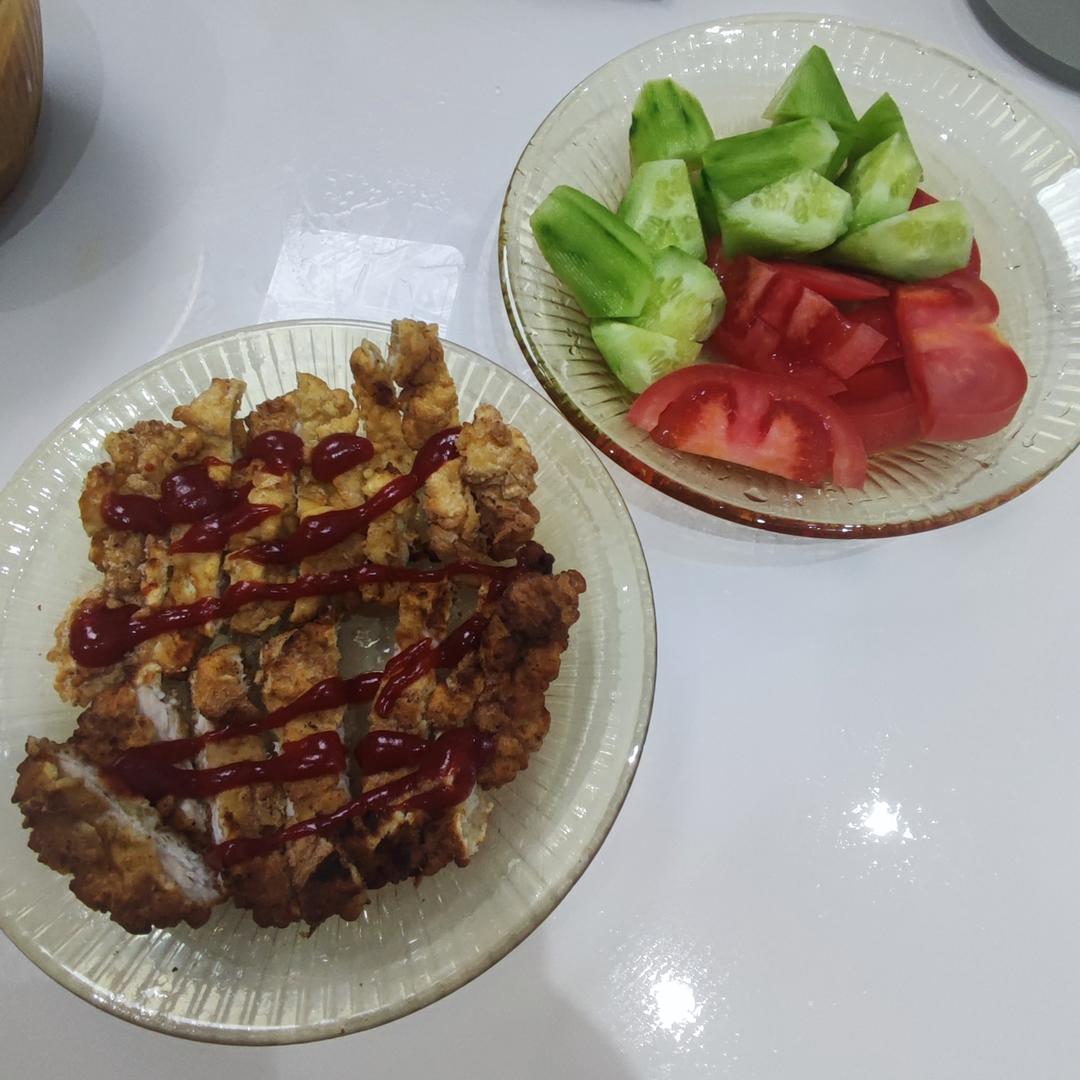 香酥炸鸡排（简版）