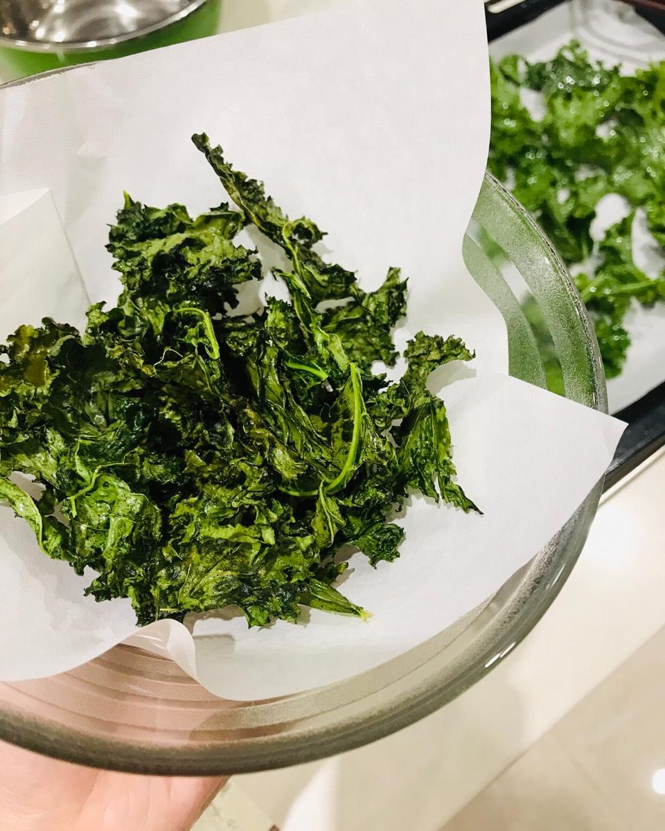 超级零食Kale chips羽衣甘蓝脆片