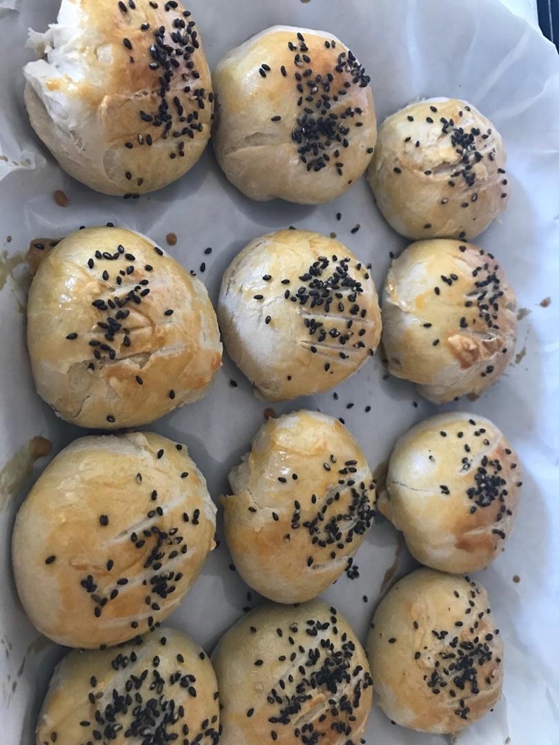 糯米馅老婆饼