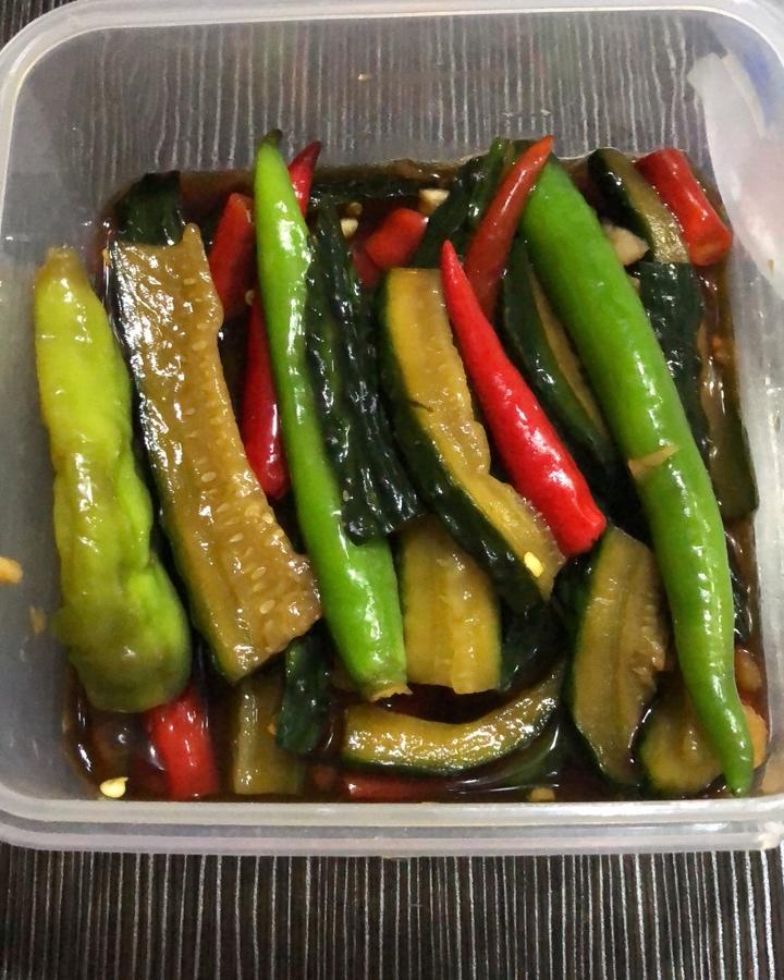 减脂糖醋酸辣黄瓜条
