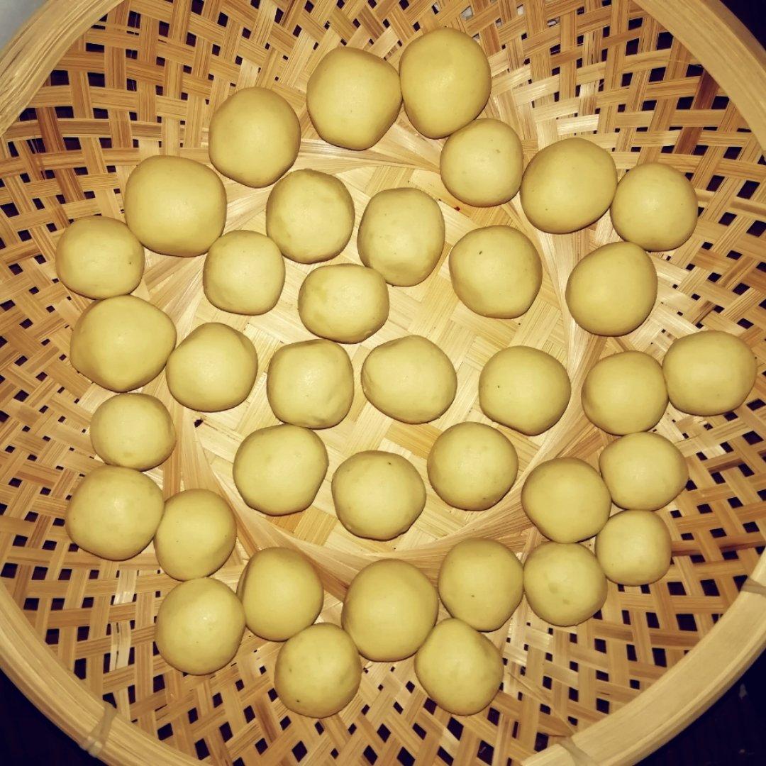 网红大黄米汤圆(元宵)