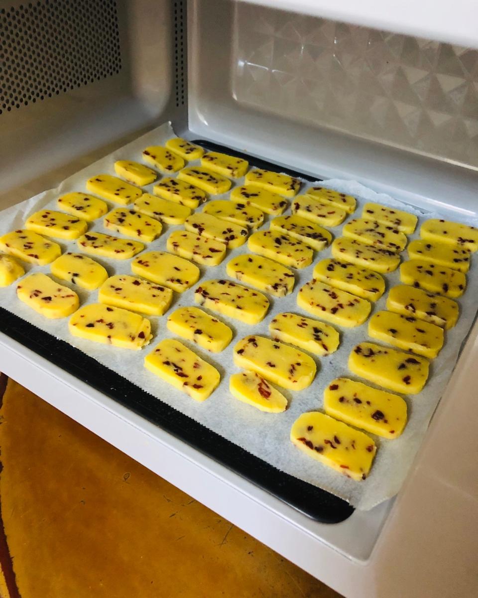 蔓越莓饼干——微波炉版