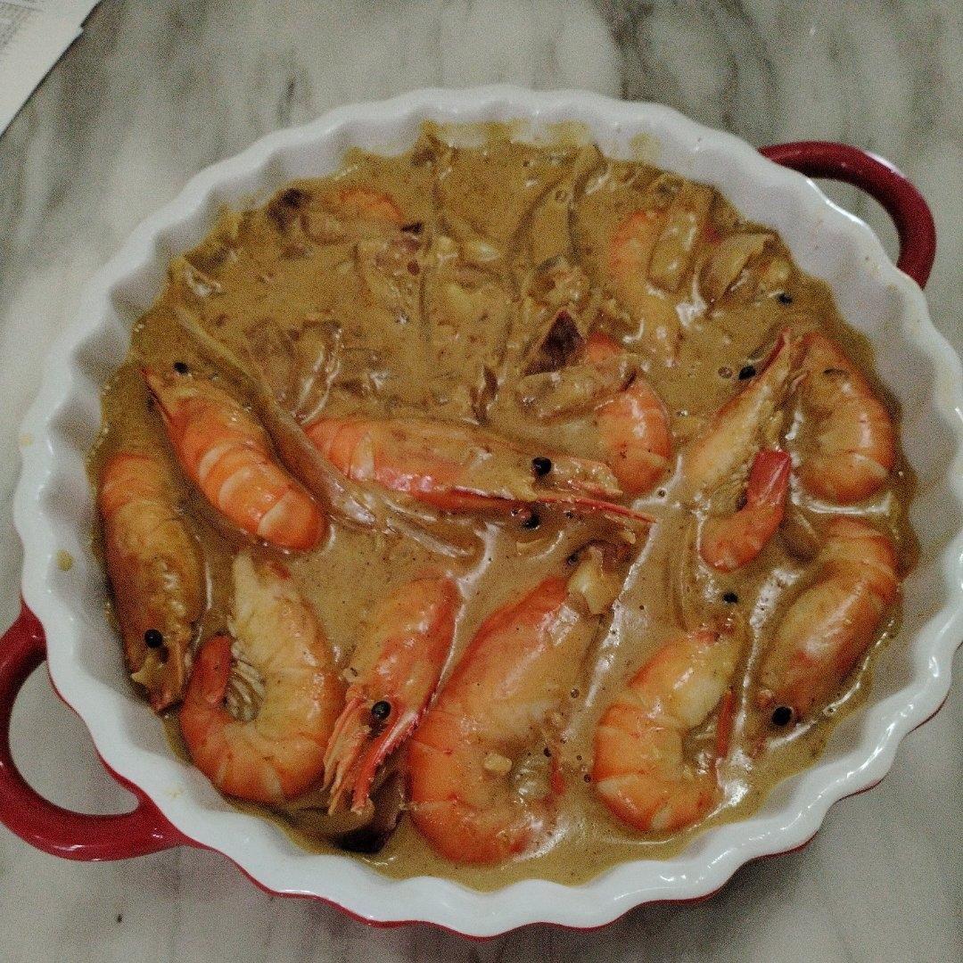 好吃到舔盘的泰式咖喱虾|拯救夏日味蕾