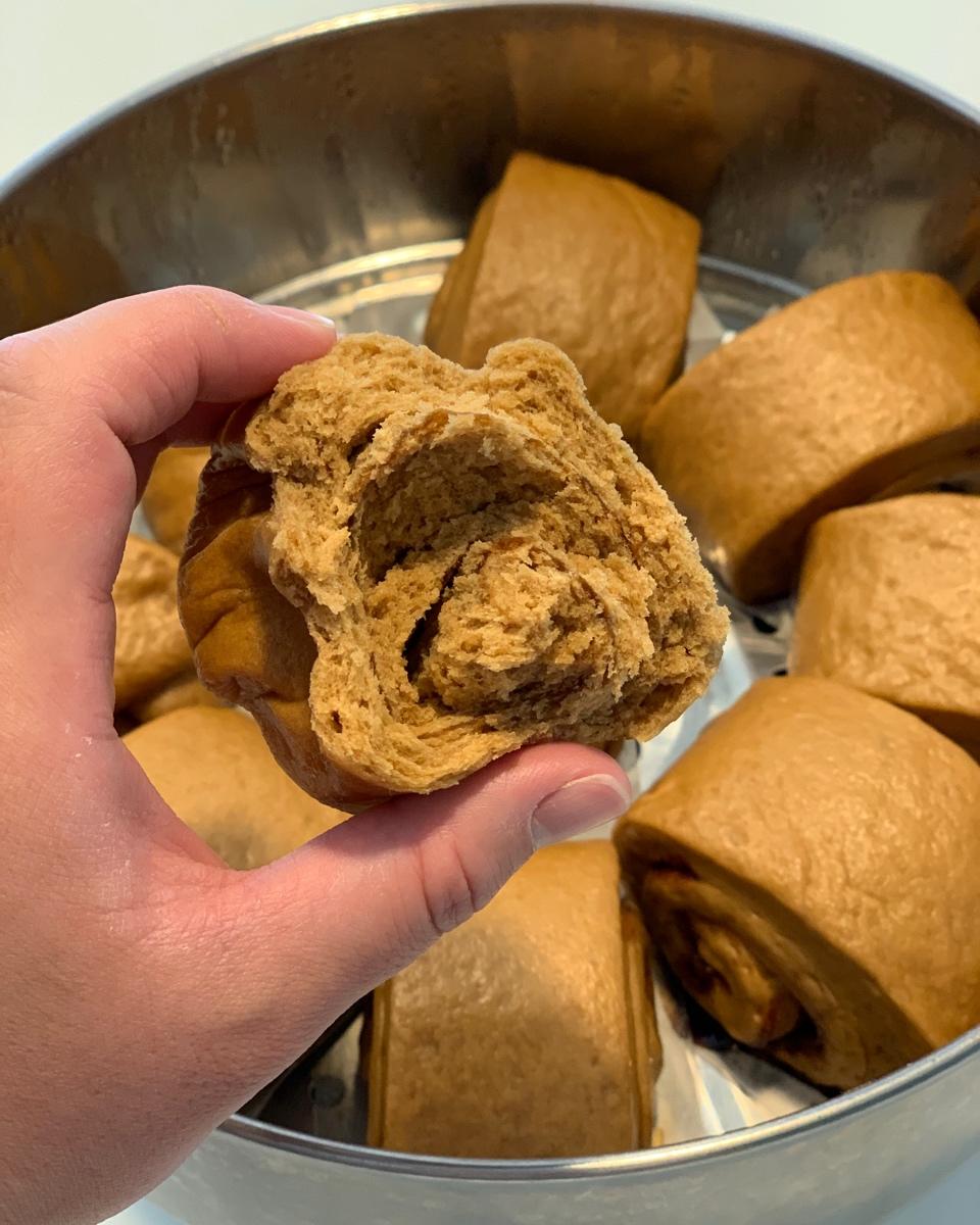 奶香红糖馒头