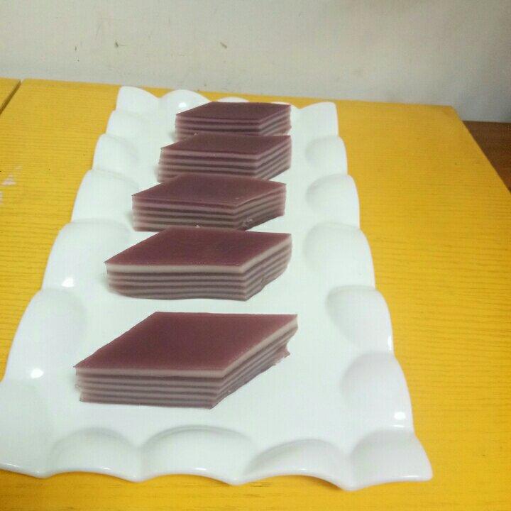 紫薯椰汁千层糕