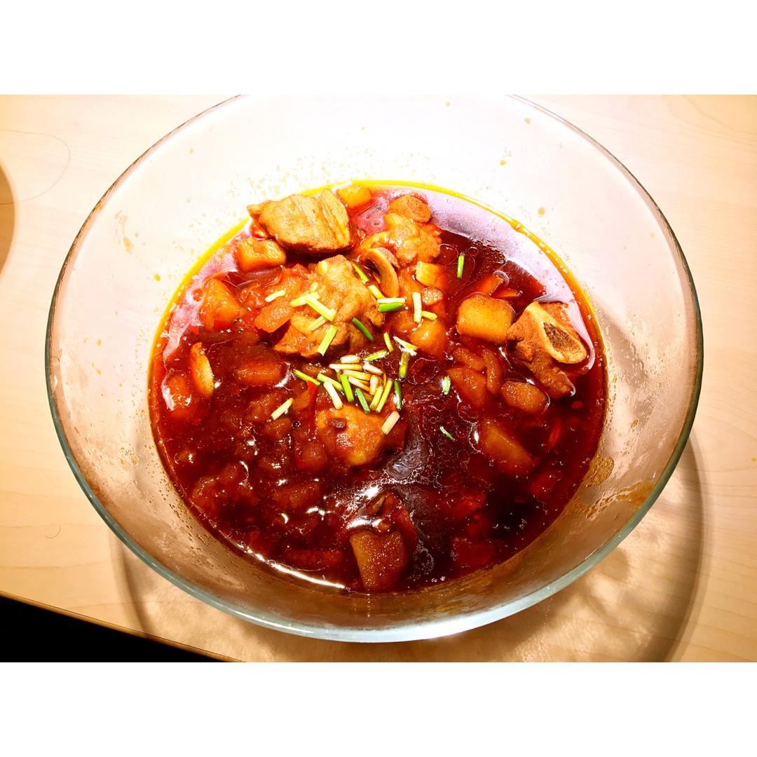 【电饭煲土豆焖排骨】