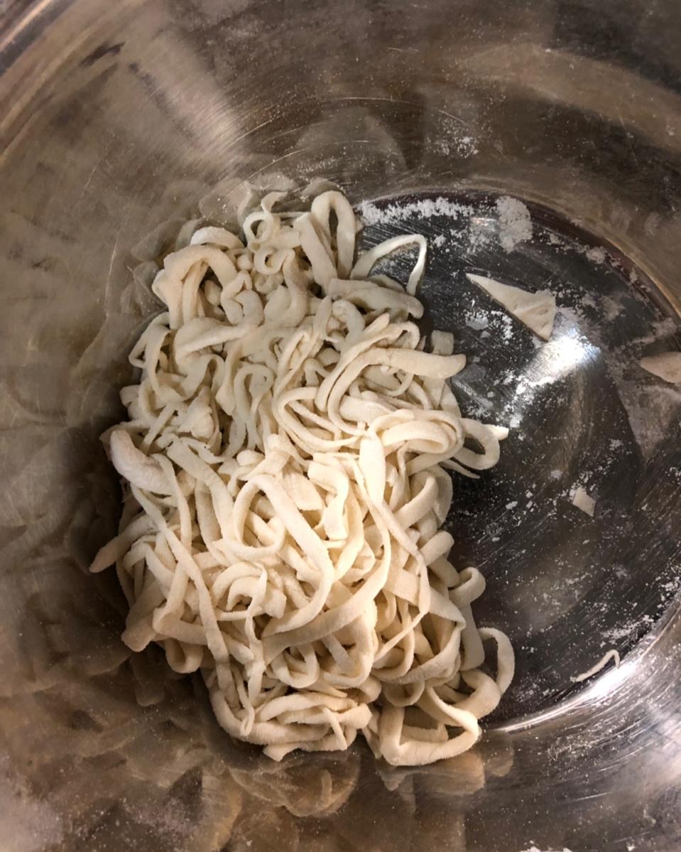 手擀面（面包机揉面）