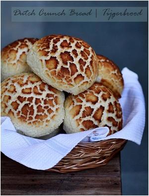 老虎面包 Tijgerbrood/Dutch Crunch Bread/Tiger Bread的做法 步骤8
