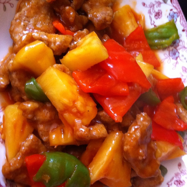 瑜宝hannah做的菠萝古老肉