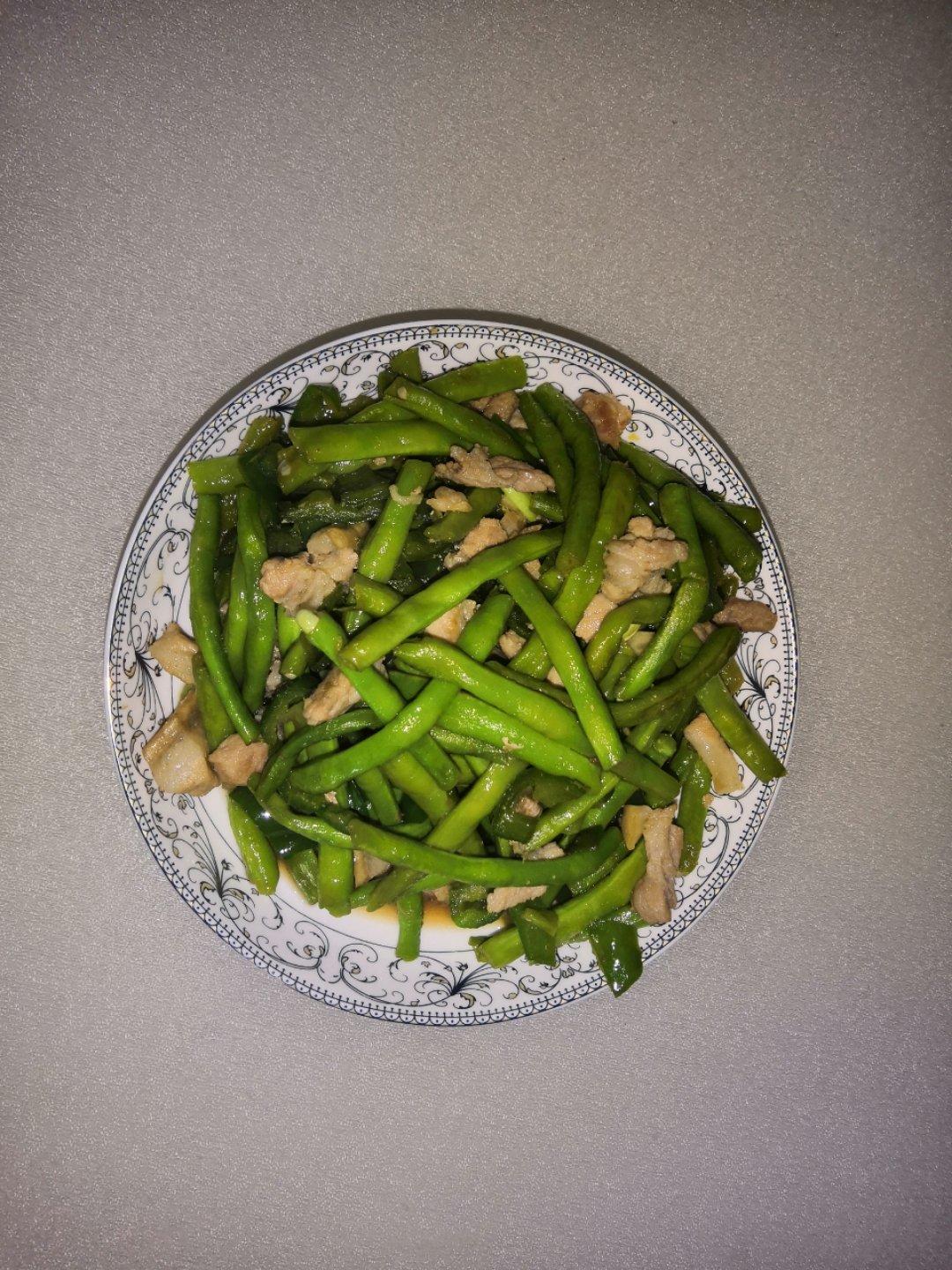 豇豆炒肉