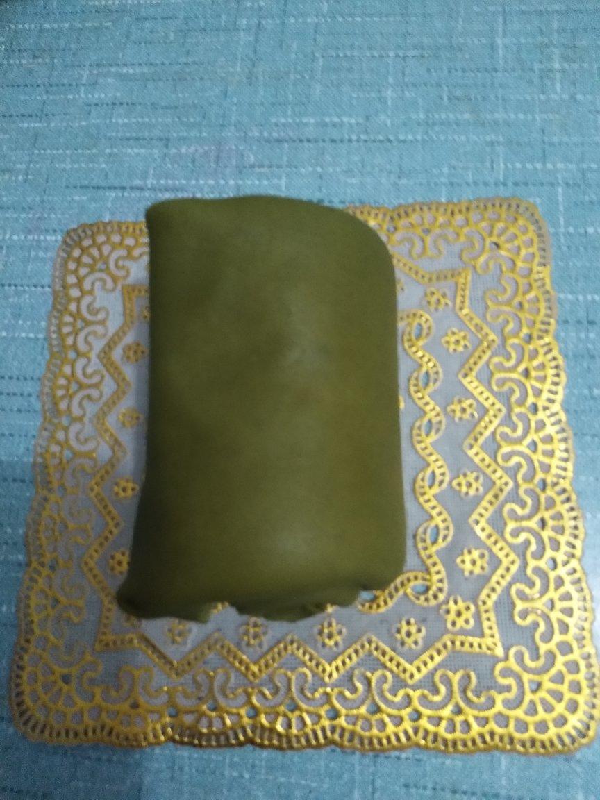 网红食谱│抹茶毛巾卷