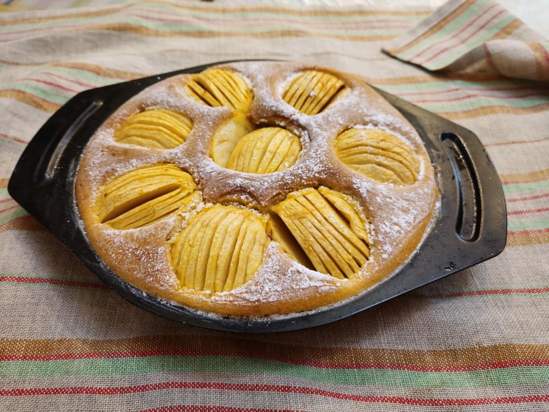 德国传统苹果蛋糕🍎简单的做法竟如此美味‼️