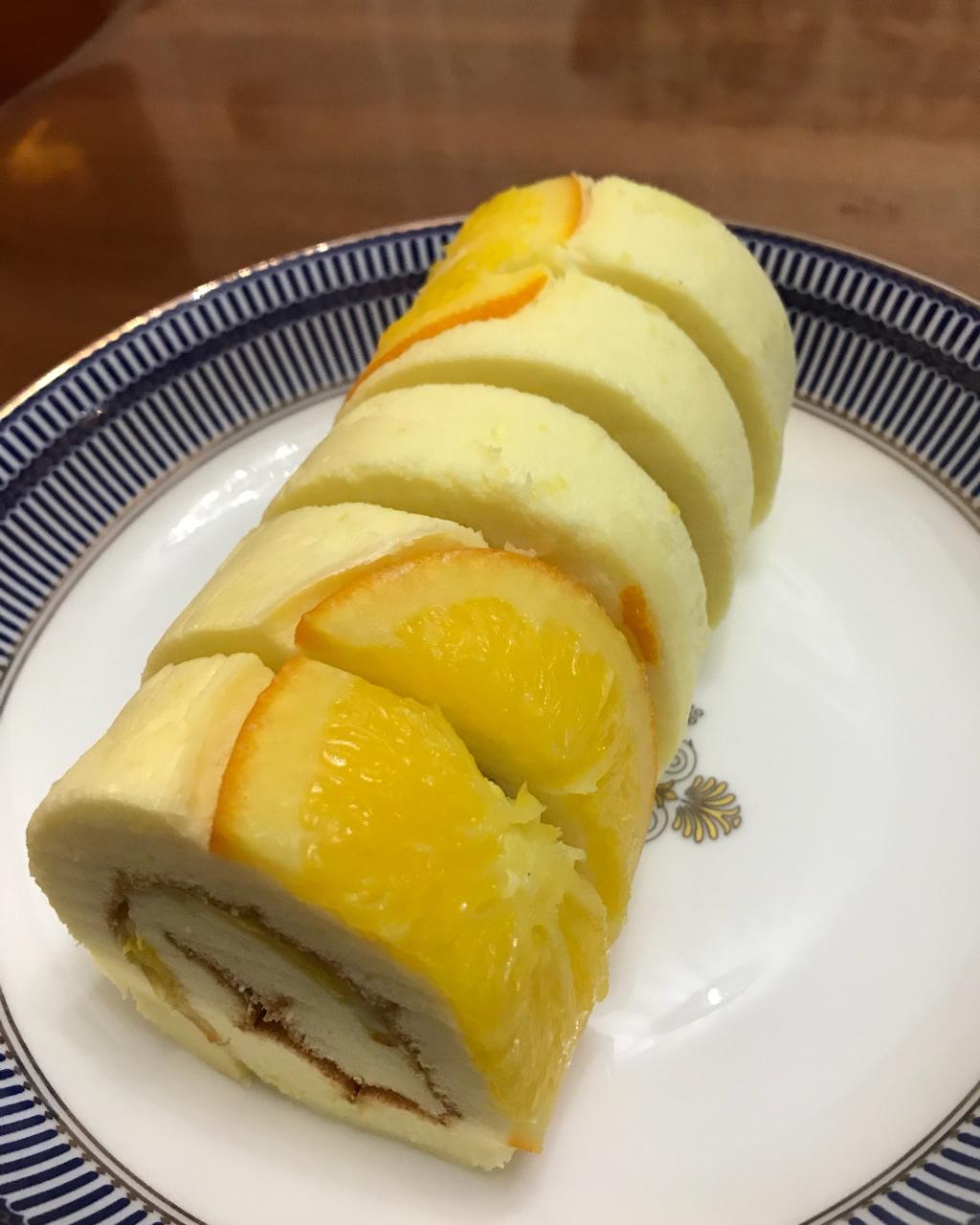 橙香蛋糕卷