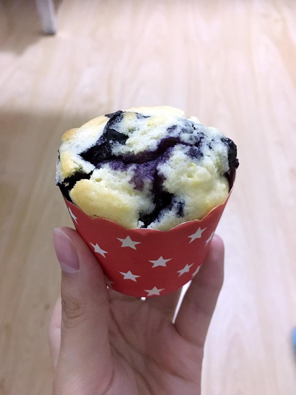 蓝莓玛芬蛋糕 Blueberry Muffin