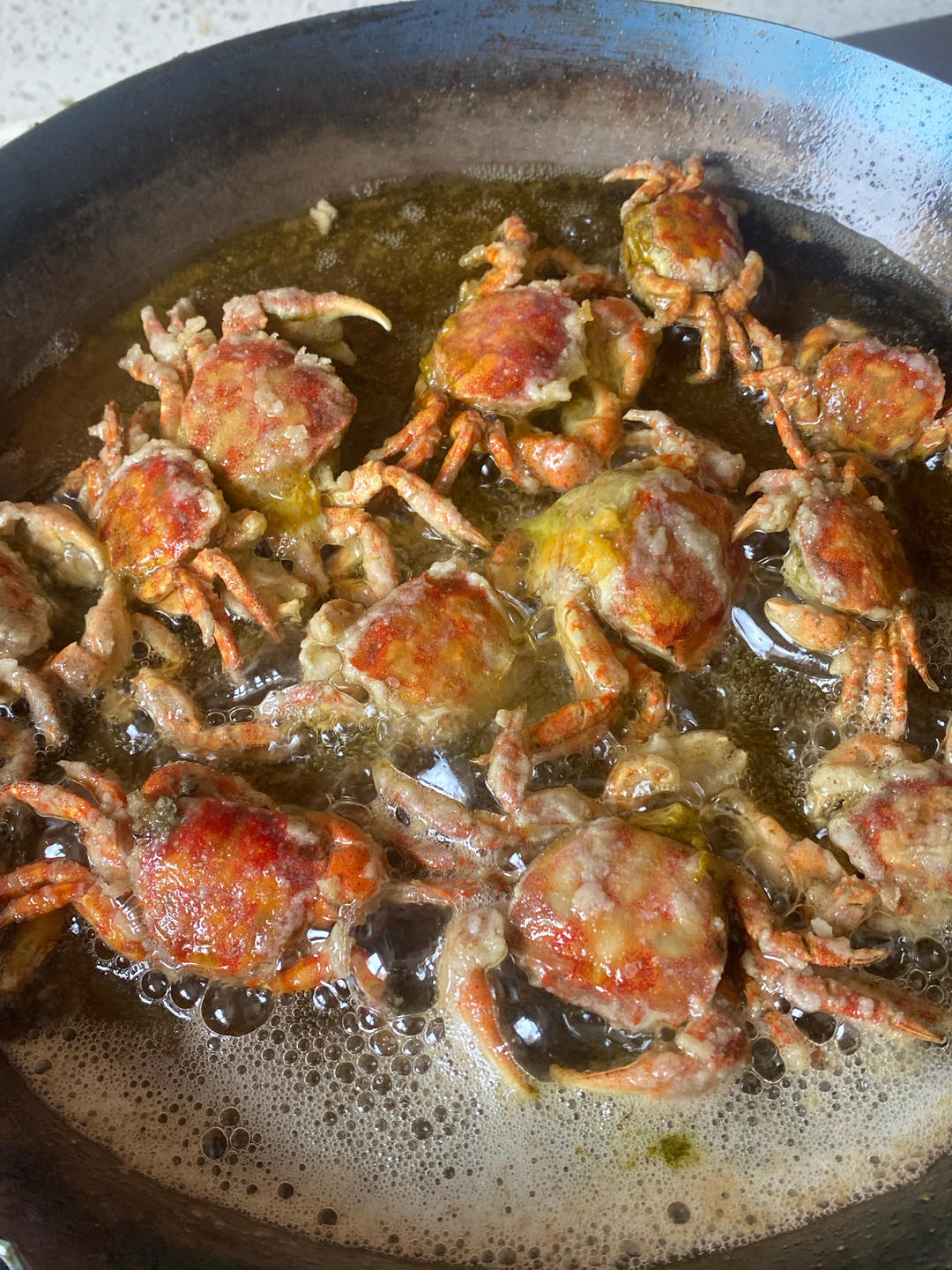 酥炸小螃蟹