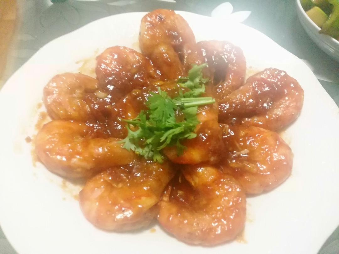 茄汁大虾