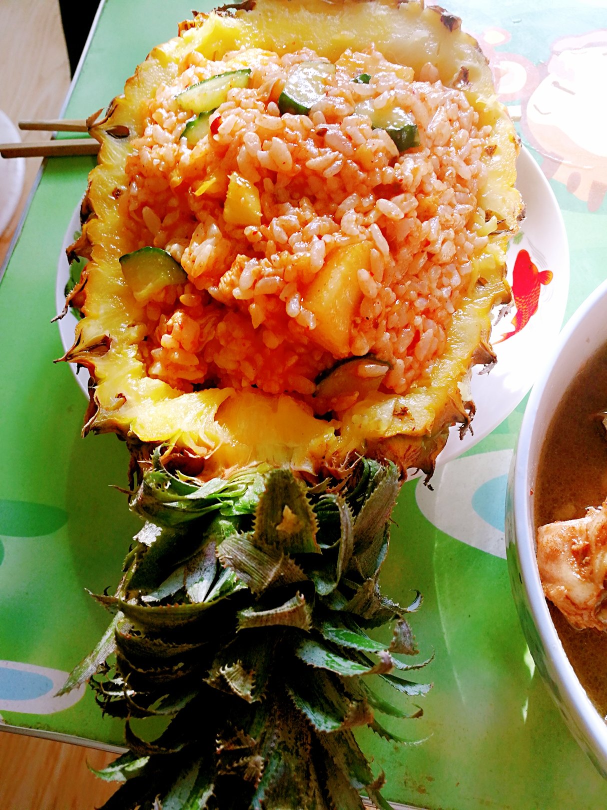 泰式菠萝鸡饭