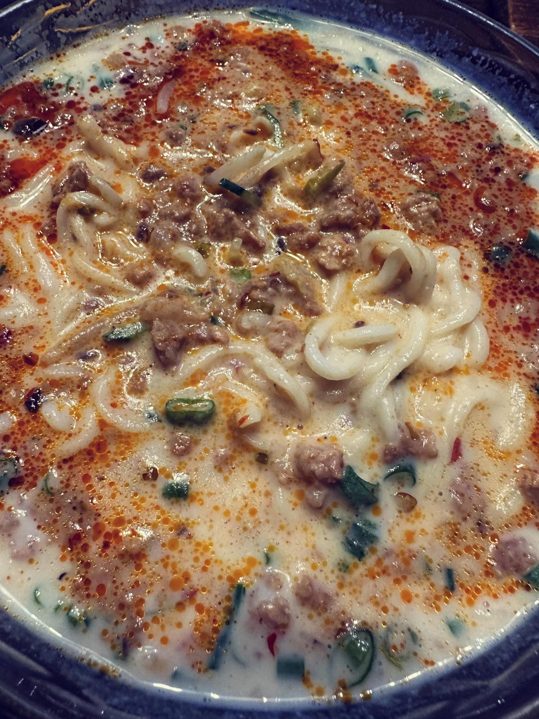 胡麻豆浆味噌担担冷面