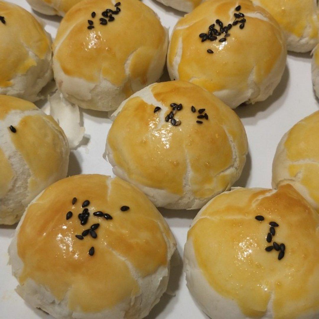 蛋黄酥，手工蛋黄酥