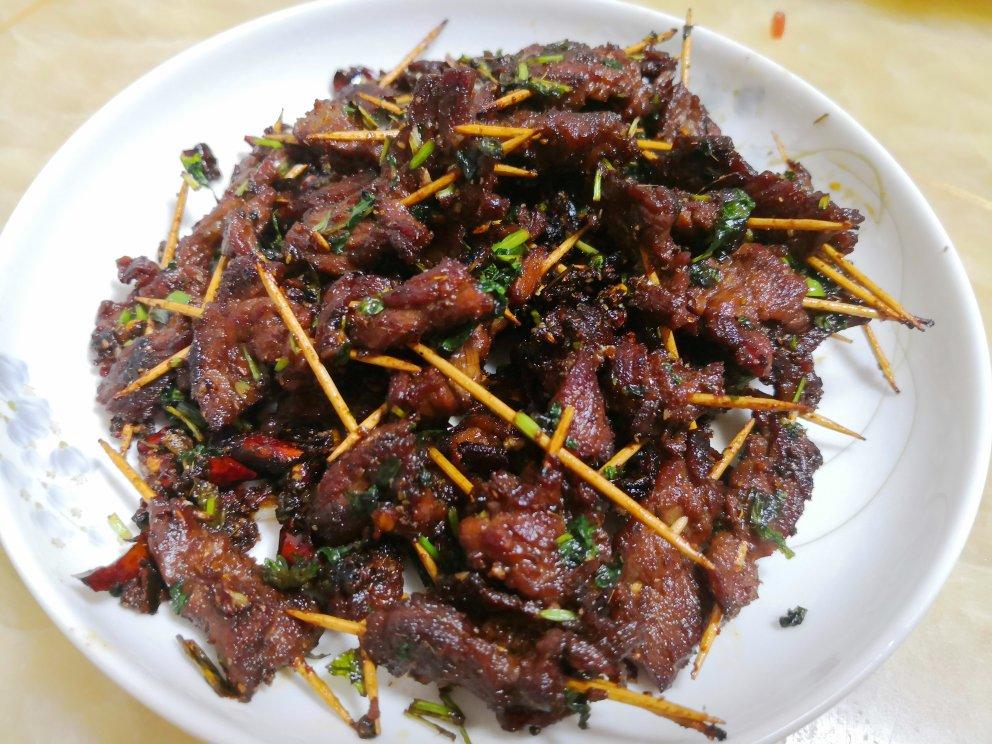 牙签牛肉 道地湖南味