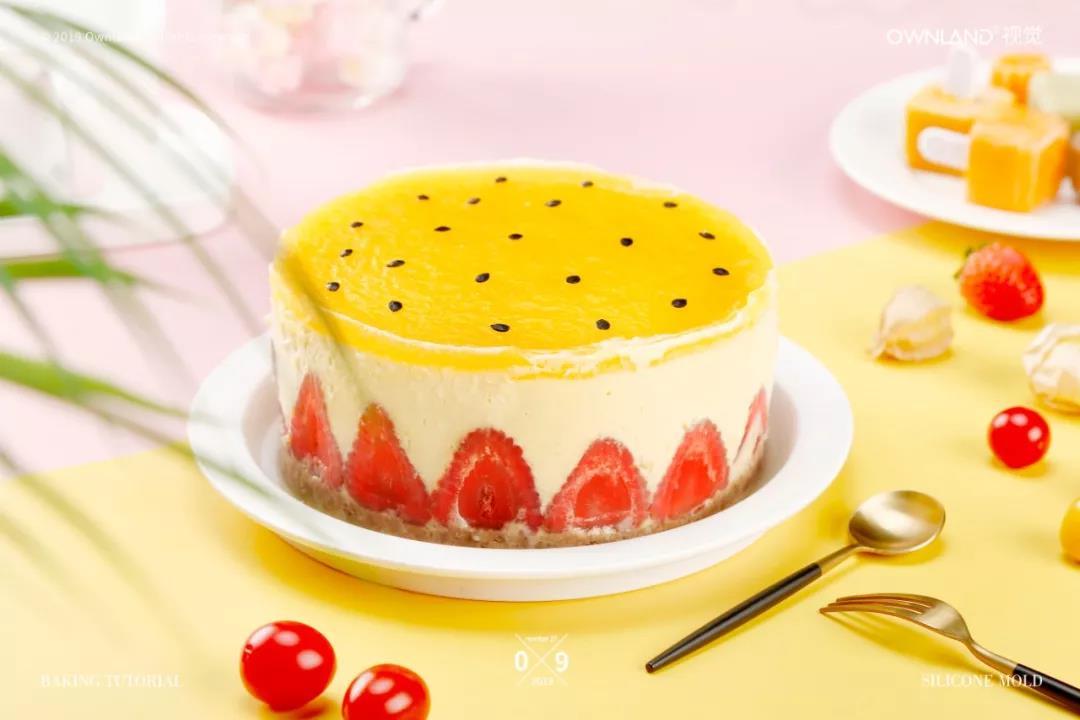 《ownland澳澜烘焙》百香果慕斯蛋糕