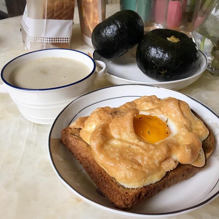 云朵太阳吐司