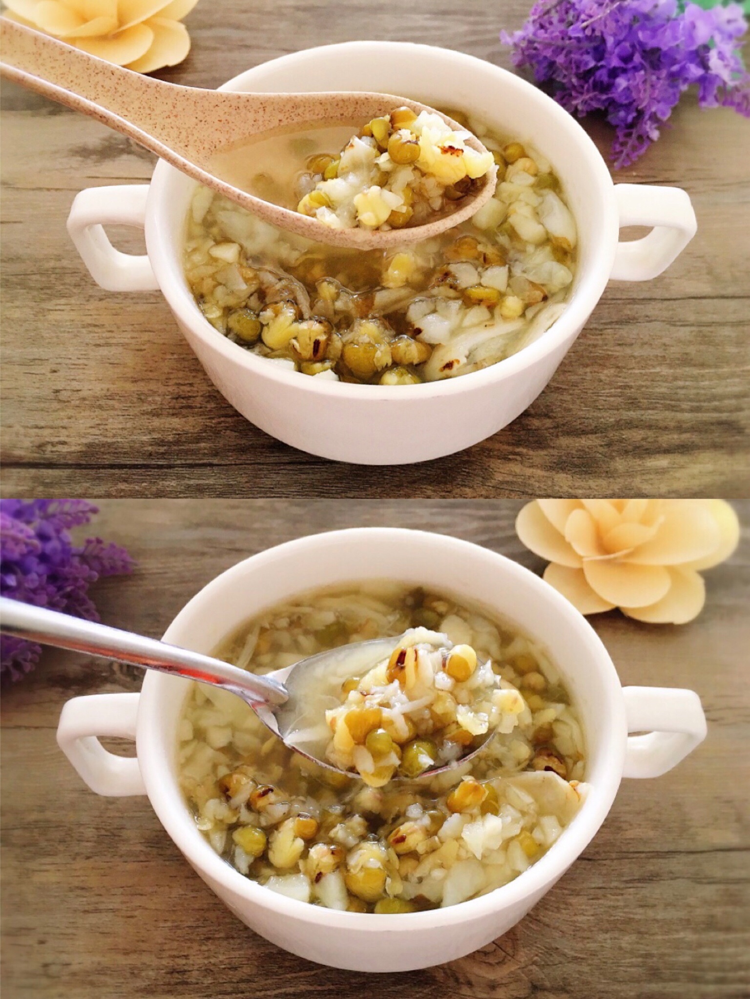 润肺解暑甜汤--百合马蹄绿豆汤的做法