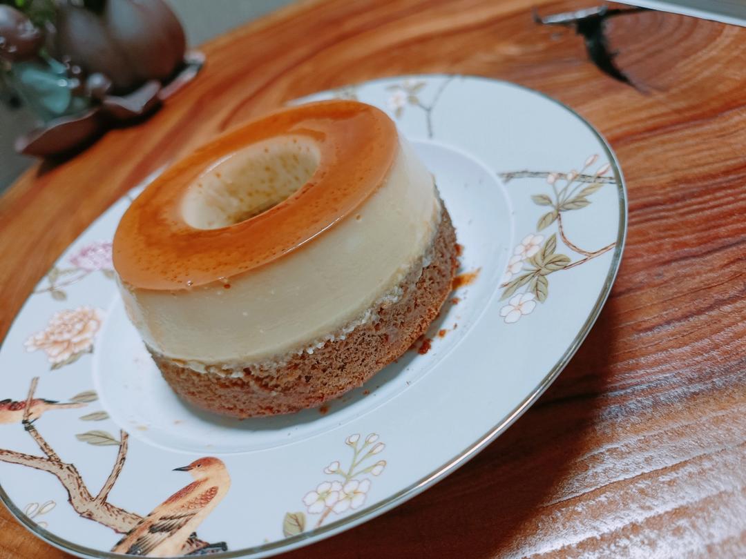 焦糖可可布丁烧/布丁蛋糕