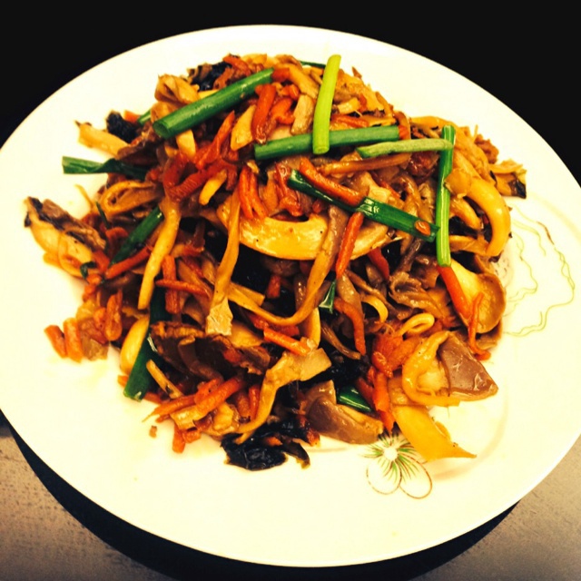 凤尾菇烧紫菜