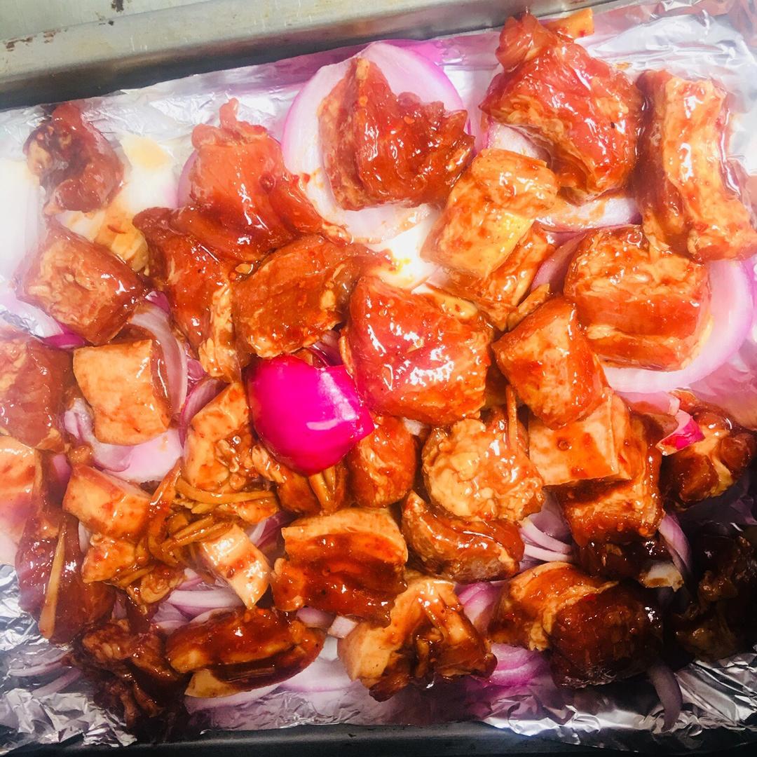 烤五花肉的做法