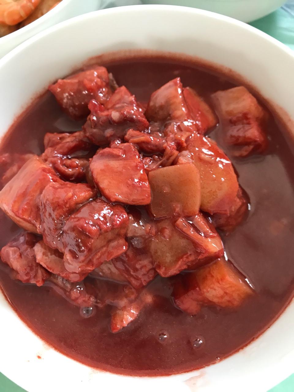 南乳肉--就两种调料！