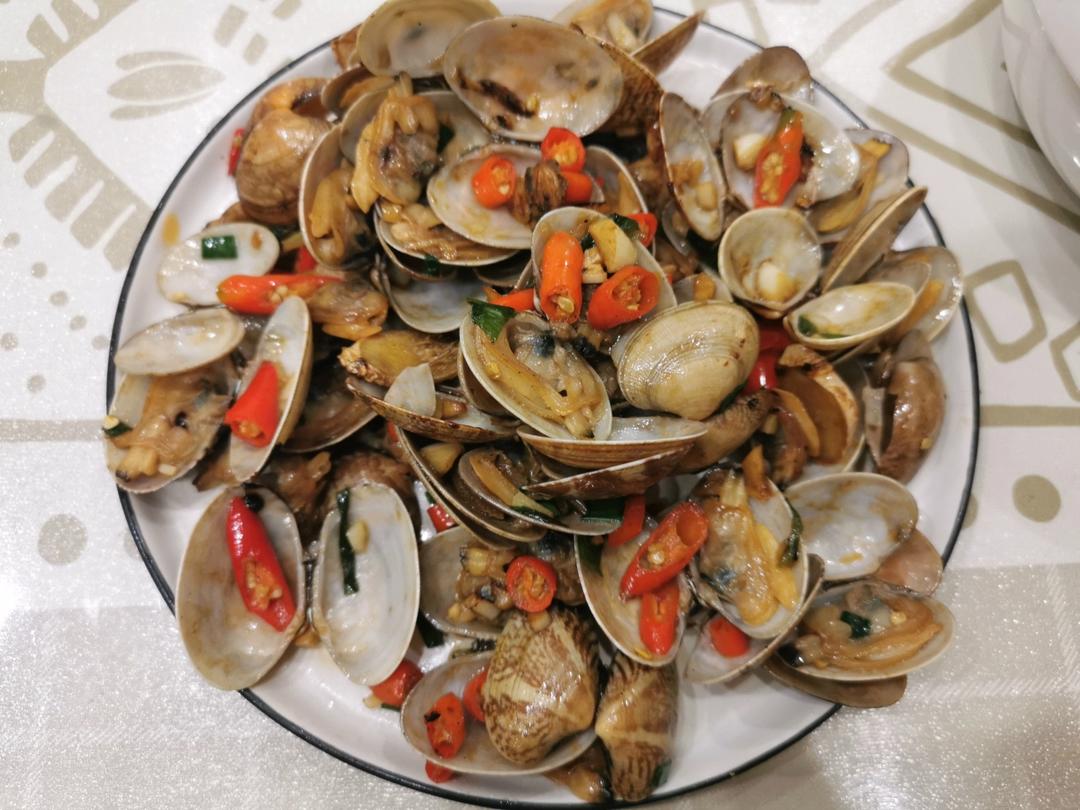 巨好吃❗爆炒花蛤，味道堪比大排档‼️