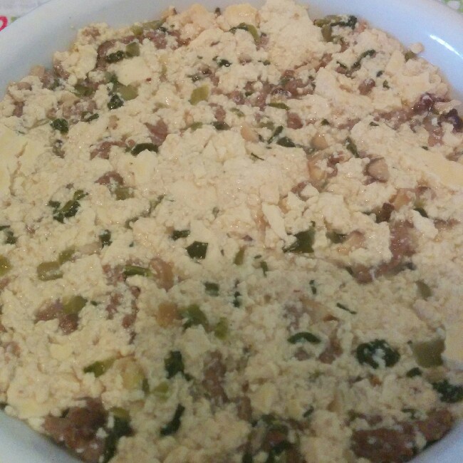 蒸豆腐饼