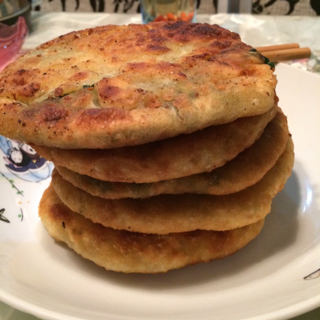 韭菜鸡蛋馅饼