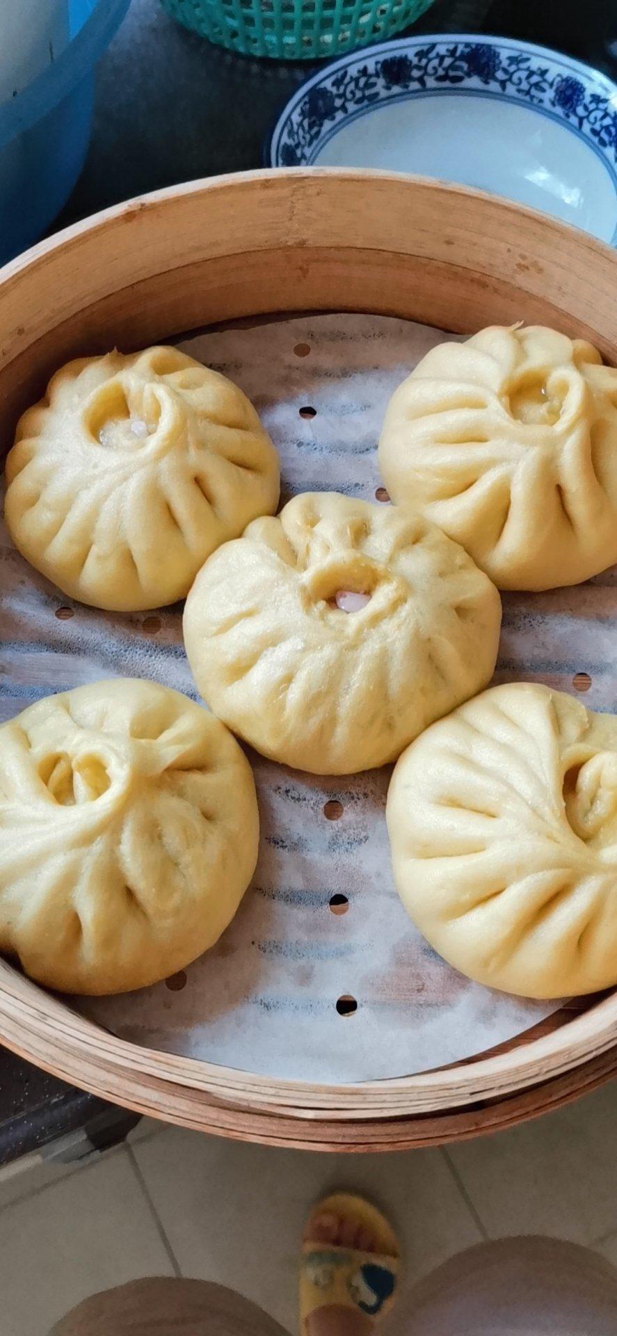 南瓜包子 | 吃腻了传统包子，来换个口味