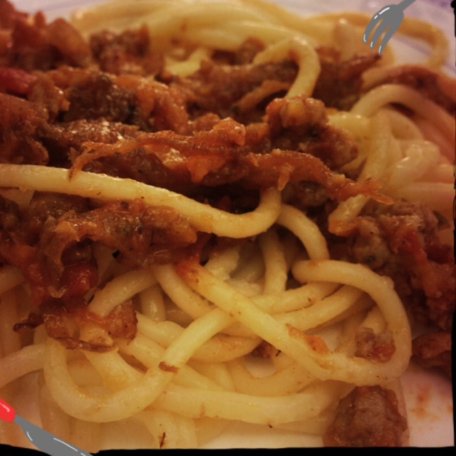 拿波里凤尾鱼意面